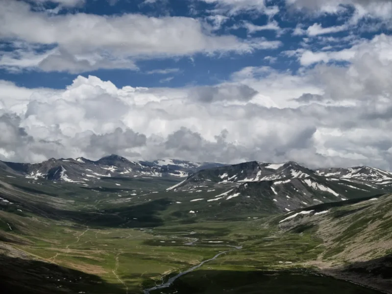 Babusar Valley on the descent towards Chilas