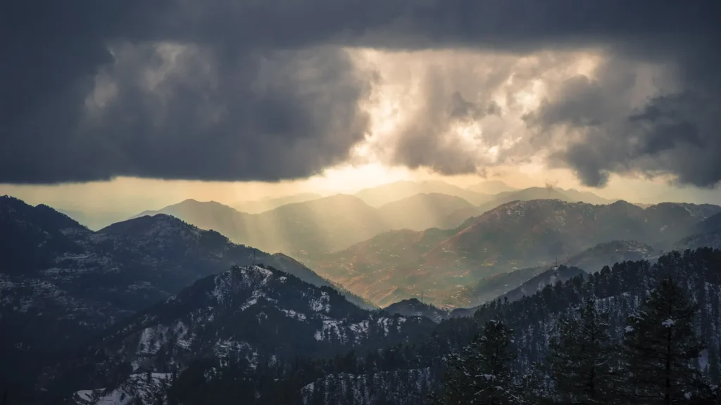 Pine-covered hills of the Galyat