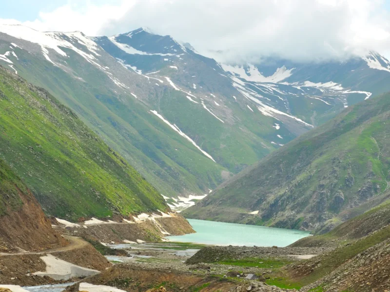 Lulusar Lake on the road between Naran and Babusar Top