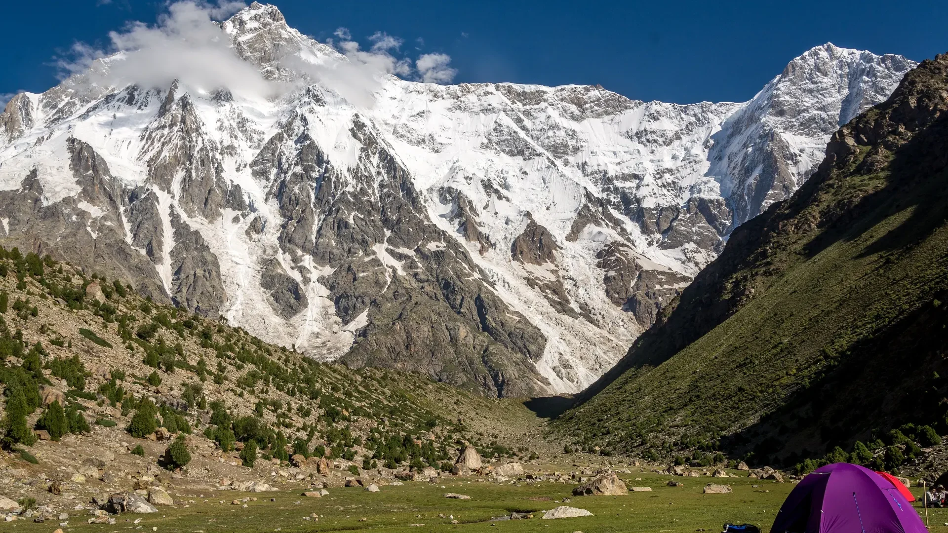 Nanga Parbat from the Rupal side in Astore